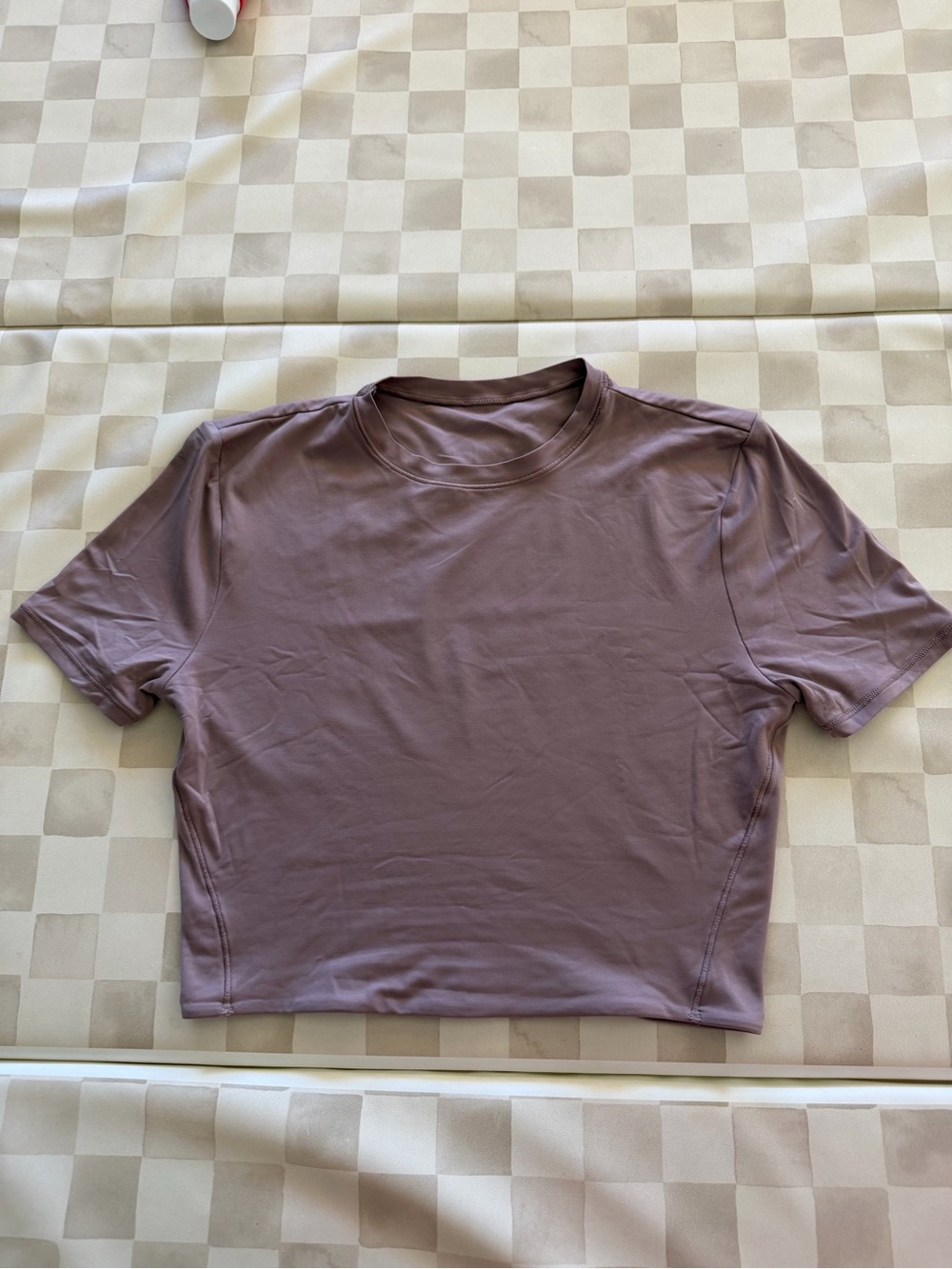 lululemon wundermost untar soft nulu crewneck cropped top - Picture 2 of 3